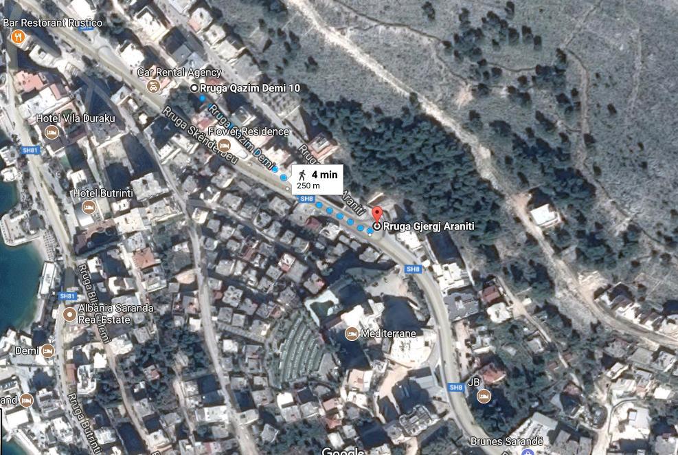 Jericho Rooms Sarandë Buitenkant foto